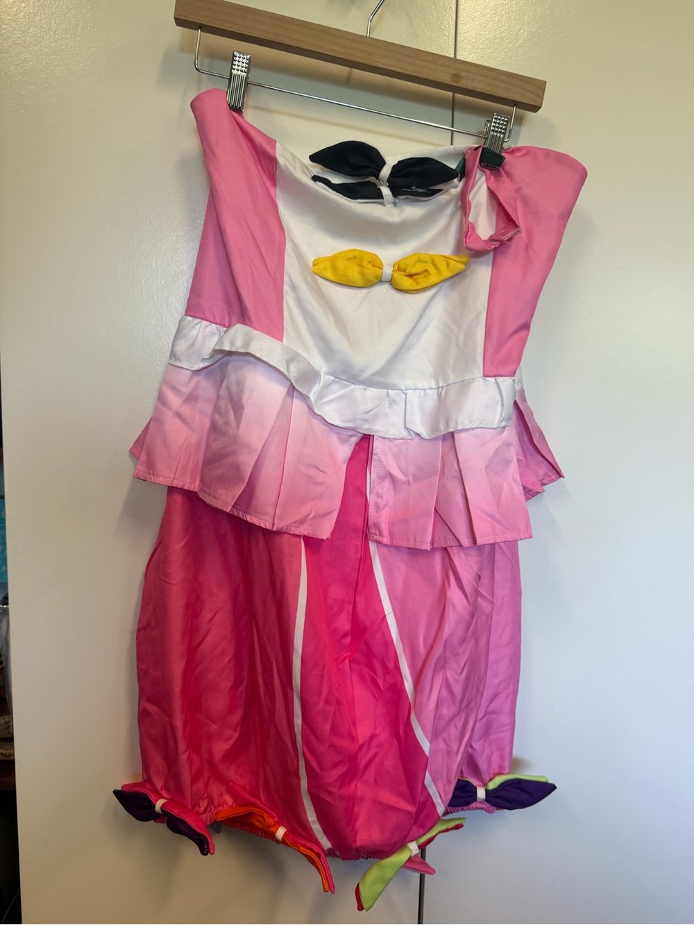 Pink Cosplay Costume Kawaii Pink Dress Set - clown. Anime Halloween. Plus size